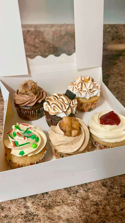 Holiday Cupcake Box